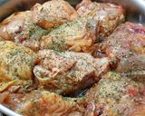 Foto del paso 2 de la receta Pollo con crema de pimientos