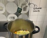 รูปขั้นตอนการทำที่ 6 ของ ซุปทอสคาน่า กับ พาสต้าโบว์ (Toscana Soup with Farfalle Pasta)