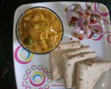 A picture of step 1 of Jhatpat onion capsicum sabji.