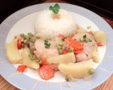 Foto del paso 6 de la receta: Estofado de pollo 🍗 y arroz 🍚