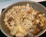 รูปขั้นตอนการทำที่ 4 ของ ข้าวผัดหมูแบบโบราณ