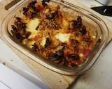A picture of step 5 of Vegetable pasta bake.