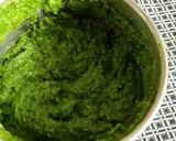A picture of step 2 of Spinach Hara Bhara Kabab.
