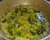 A picture of step 4 of Lilava,Green Moong Dal khichdi.