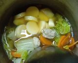 รูปขั้นตอนการทำที่ 4 ของ ต้มจืดหมูสับ เต้าหู้ไข่ คลีน