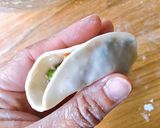 Hình bước làm 5 của món Bánh Xếp Nhật Gyoza Nhân Thịt Chiên Áp Chảo
