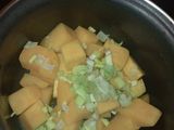 Huevo con calabaza