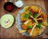 A picture of step 13 of Chicken Nuggets With French Fries.