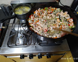 Foto del paso 3 de la receta: Mariscos a la crema parmesana al disco