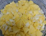 Foto del paso 1 de la receta Tortilla de patatas al microondas