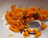 Foto del paso 3 de la receta: Tortillitas especiadas de calabaza en airfryer