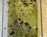 A picture of step 3 of Badam pista barfi (almond and pistachio fudge.