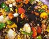 A picture of step 7 of Paneer Babycorn Potato Chilli (Mixed Veg Chilli Starter).