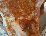 A picture of step 2 of Pork Chops shallow fried.
