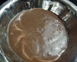 चॉकलेट  पॅनकेक्स (chocolate pancake recipe in marathi) रेसिपी स्टेप 3 फोटो 