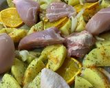 Foto del paso 4 de la receta: Pollo al horno con naranja