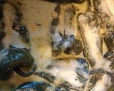 A picture of step 10 of Chiles Rellenos with Cream Sauce.