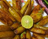 स्पाइसी मसाला भरवा आलू परवल (Spicy masala bharwan aloo parwal recipe in hindi) रेसिपी चरण 7 फोटो