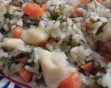 Foto del paso 5 de la receta: Arroz verde vegano de mi Mamá