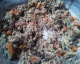 Foto del paso 5 de la receta: Pastel de "carne" de lentejas y frijol🤔😐🤨
