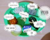 MPASI 6M+ ZAYN (BUBUR UDUK WITH UDANG WORTEL) langkah memasak 5 foto