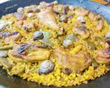 Foto del paso 8 de la receta Paella valenciana con caracoles y romero