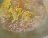 A picture of step 7 of Onion Rava Dosa with nariyal chutney, sambar.