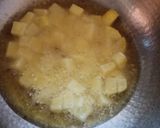 A picture of step 2 of Aloo Chaat.