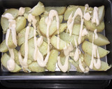 Foto del paso 4 de la receta: Romanescu con patatas al horno