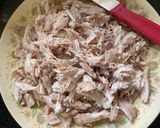 A picture of step 2 of Chicken Soup.