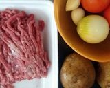 Foto langkah ke 1 dari resep Semur daging cincang.