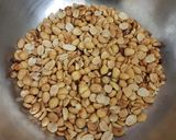 A picture of step 2 of Layered Sago/Sabudana Puding for Vrat.