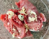Hình bước làm 1 của món Thịt Bò Hamburger