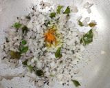 A picture of step 3 of Vegetable poha.