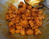 Foto langkah ke 5 dari resep Ayam popcorn asam pedas manis.