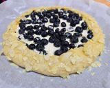 عکس مرحله 13 از دستور گلت چیز کیک بلوبری💙 Blueberry Cheesecake Galette