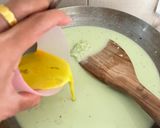 Foto langkah ke 3 dari resep Klappertart Matcha (unbaked).