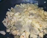 A picture of step 2 of Apple Jam.