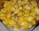 A picture of step 1 of Cheesy Corn pizza.