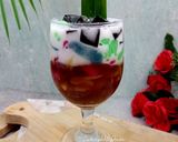 Foto langkah ke 5 dari resep Es Dawet Cincau Kolang-Kaling Pelangi.
