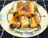 Cara Membuat Roti Gulung Pisang Coklat 4