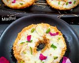 इंस्टेंट घेवर (Instant Ghevar recipe in hindi) रेसिपी चरण 8 फोटो
