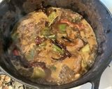 A picture of step 1 of California Farm Quesa Birria Tacos and Consommé.