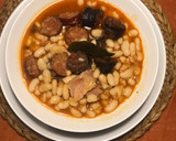 Foto del paso 10 de la receta: Potaje de alubias de bote, al estilo asturiano (con chorizo, morcilla y panceta)