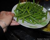 A picture of step 4 of Green Beans Stew With Beef خورشت لوبیا سبز.