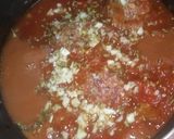 Foto del paso 4 de la receta: Albóndigas rellenas en salsa
