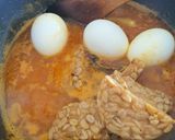 Foto langkah ke 3 dari resep Telur Tempe Bumbu Kuning.