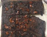 A picture of step 5 of Brownie (oats,apple,dates).