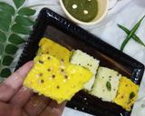 A picture of step 15 of Besan Suji Sandwich Dhokla.