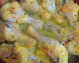 Foto del paso 8 de la receta: Muslos de pollo en salsa de limón, azafrán y ajos tiernos